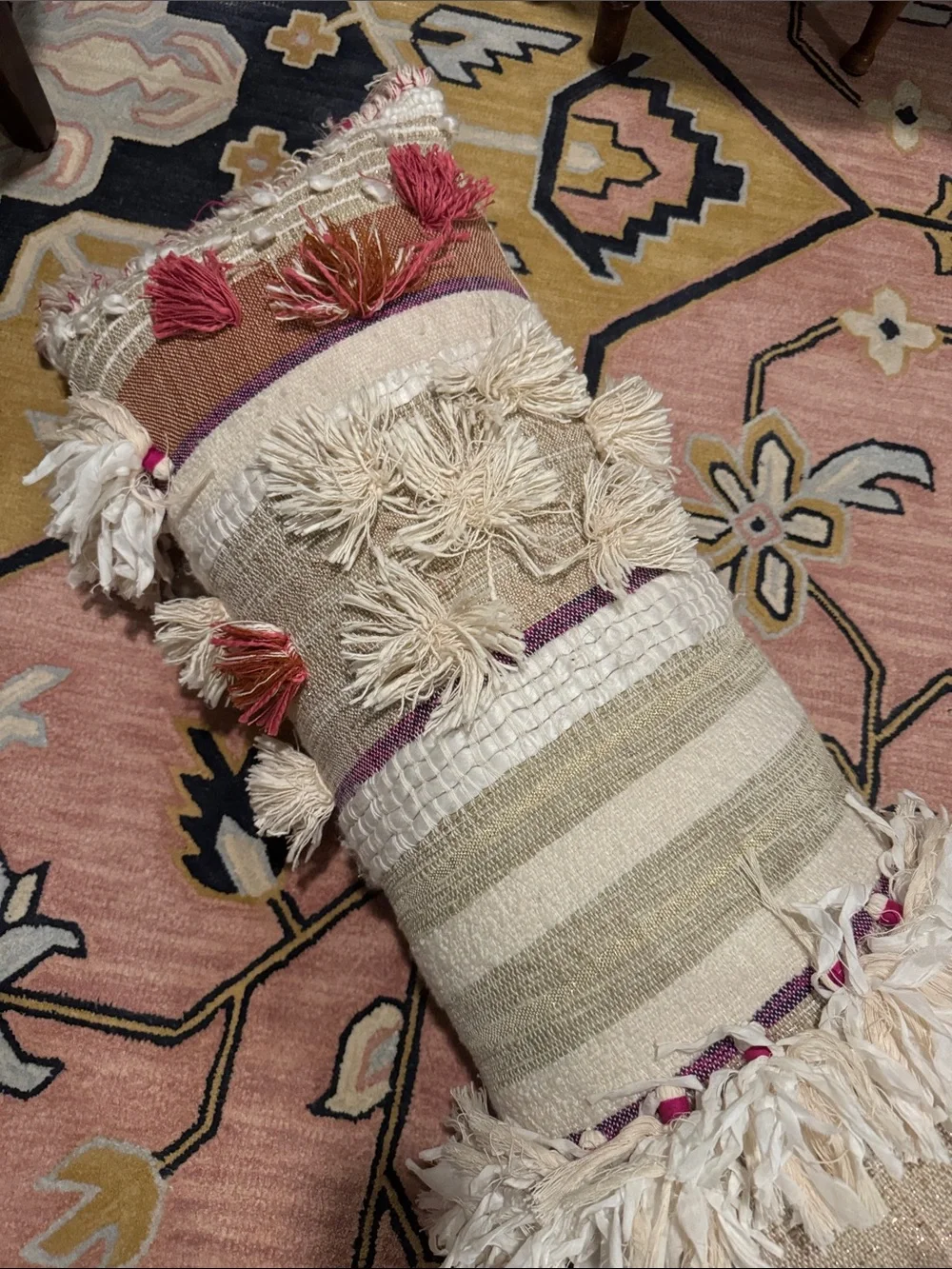 Anthropologie pillow open